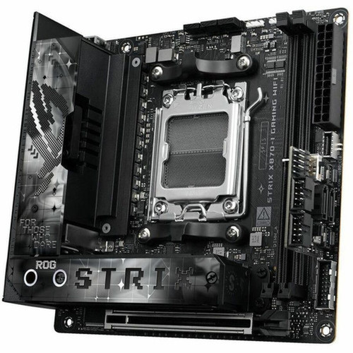 Asus ROG Strix X870-I GAMING WIFI Gaming Desktop Motherboard - AMD X870 Chipset - Socket AM5 - Mini ITX - Ryzen 7 Ryzen 8 Ryzen 9 - ROG STRIX X870-I GAMING WIFI