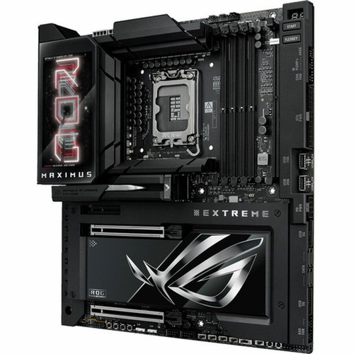 Asus ROG MAXIMUS Z890 EXTREME Gaming Desktop Motherboard - Intel Z890 Chipset - Socket LGA-1851 - Extended ATX - Core Processor - 192 ROG MAXIMUS Z890 EXTREME