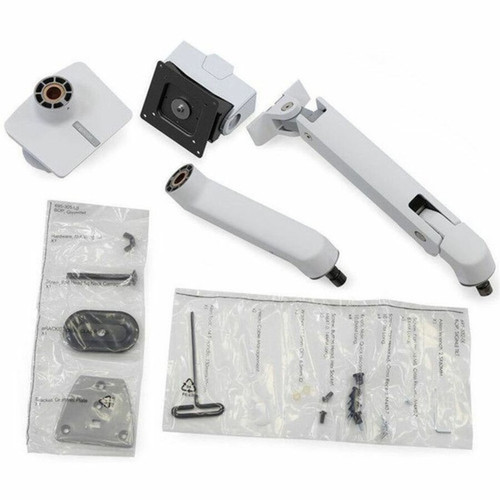 Ergotron Mounting Arm for Monitor Curved Screen Display - White - 57 144780 mm Screen Support - 3750 lb 1700971 g Load - 75 x 45-693-216