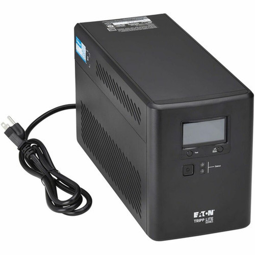 Tripp Lite by Eaton SMART1000LCDTNC 1000VA Compact tower UPS - 0U Compact Tower - AVR - 8 Hour Recharge - 4 Minute Stand-by - 120 V AC SMART1000LCDTNC