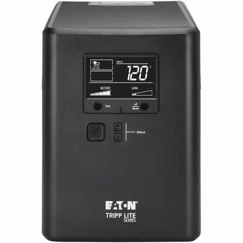 Tripp Lite by Eaton SMART1000LCDTNC 1000VA Compact tower UPS - 0U Compact Tower - AVR - 8 Hour Recharge - 4 Minute Stand-by - 120 V AC SMART1000LCDTNC