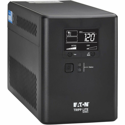 Tripp Lite by Eaton SMART1000LCDTNC 1000VA Compact tower UPS - 0U Compact Tower - AVR - 8 Hour Recharge - 4 Minute Stand-by - 120 V AC SMART1000LCDTNC