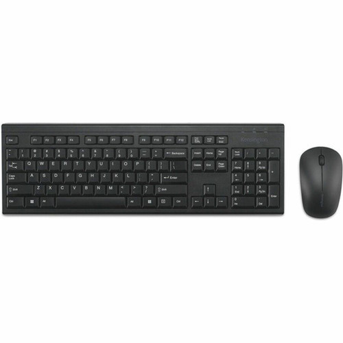 Kensington KM150 EQ Wireless Desktop Set - USB Type A Membrane Wireless RF 240 GHz Keyboard - USB Type A Wireless RF Mouse - 1200 dpi K75562NA