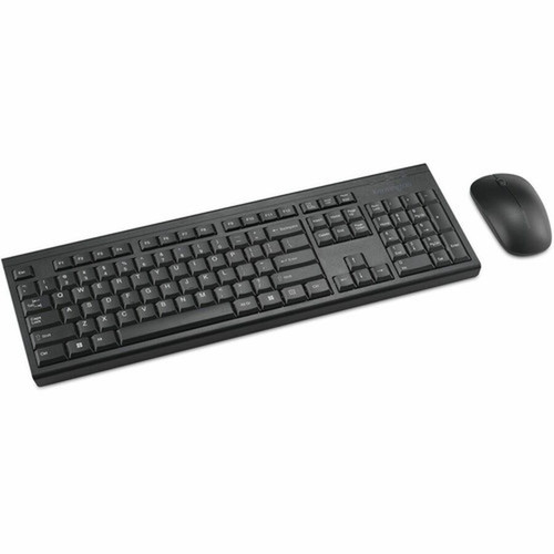 Kensington KM150 EQ Wireless Desktop Set - USB Type A Membrane Wireless RF 240 GHz Keyboard - USB Type A Wireless RF Mouse - 1200 dpi K75562NA