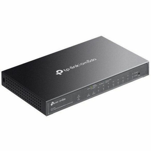 TP-Link Omada 10-Port Gigabit Easy Managed Switch with 8-Port PoE - 9 Ports - Manageable - Gigabit Ethernet - 101001000Base-T - 2 ES210GMP