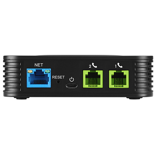 GRANDSTREAM 2 FXS VOIP ATA, 1 FASTETHERNET (HT802 V2)
