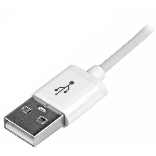 StarTechcom_1m_3ft_White_Apple_8-pin_Lightning_Connector_to_USB_Cable_for_iPhone__iPod__iPad_-_33_ft_LightningUSB_Data_Transfer_USBLT1MW