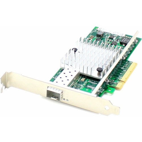 AddOn 10 Gigabit Ethernet NIC Card w/1 Open SFP+ Slot PCIe x8 - PCI Express x8 - Optical Fiber - Low-profile (Fleet Network)