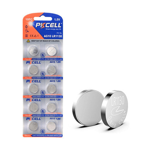 Button Cell 15V LR1130 Alkaline Batteries 10 pack