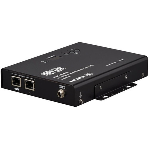 Tripp Lite by Eaton HDMI over IP Extender Receiver - 4K 444 PoE 328 ft 100 m - 1 Output Device - 328 ft 9997440 mm Range - B162-100-POE