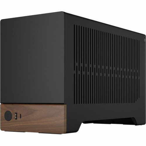 Fractal Design Terra Gaming Computer Case - Small - Graphite - Anodized Aluminum - 1 - Mini ITX Motherboard Supported - 3x Slots - 2 FD-C-TER1N-01