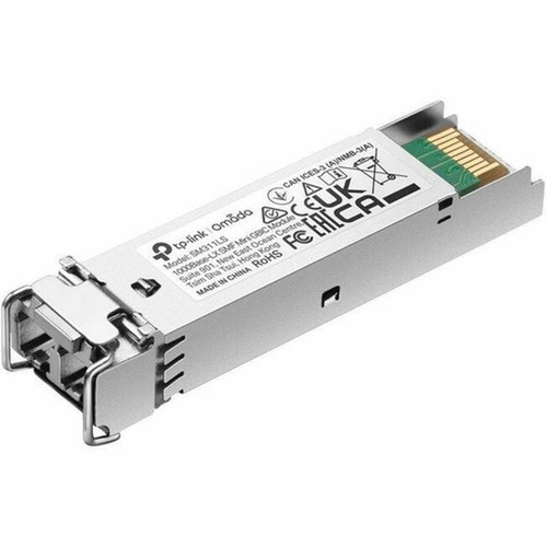 TP-Link Omada 1000Base-LX SMF Mini GBIC Module - For Data Networking Optical Network - 1 x LC 1000Base-LX Duplex Network - Optical - SM311LS