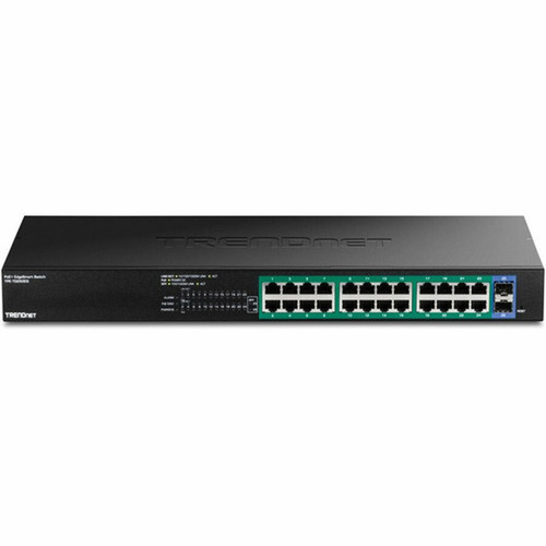 TRENDnet 26-Port Gigabit EdgeSmart PoE Switch - 24 Ports - Manageable - Gigabit Ethernet - 1000Base-T 1000Base-X - 2 Layer Supported TPE-TG262ES