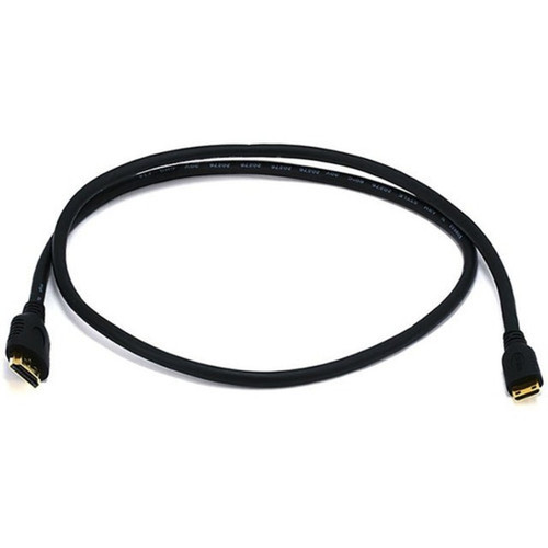 Monoprice HDMI AudioVideo Cable - 6 ft HDMI AV Cable for Camcorder AV Receiver TV Audio Device Video Device - First End 1 x - 3645