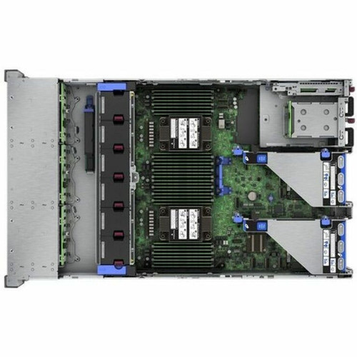 HPE ProLiant DL380 G11 2U Rack Server - 1 Xeon Silver 4510 240 GHz - 64 GB RAM - 480 TB HDD - 2 x 24TB HDD Configuration - Serial P72983-005