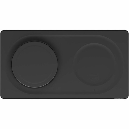 Belkin BoostCharge Pro 2-in-1 Wireless Charging Pad with MagSafe 15W - Fast Charging LED Indicator MagSafe Technology WIZ019ttBK