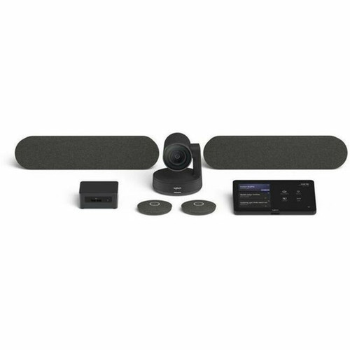 Logitech Large Microsoft Teams Rooms with Tap  Rally Plus  ASUS NUC - For Video Conferencing Collaboration Space Meeting Room - - TAPRAPMSTASU2