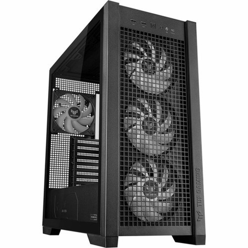 TUF Gaming GT302 ARGB - Mid-tower - Black - Tempered Glass Mesh - EATX ATX Micro ATX Mini ITX Motherboard Supported - 2 x Internal GT302ARGB FANSBLK