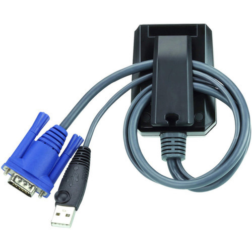 ATEN Laptop USB KVM Console Crash Cart Adapter - USBVGA VideoData Transfer Cable for Notebook Server KVM Switch Desktop Computer CV211