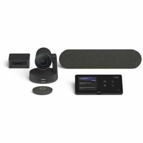 Logitech Medium Microsoft Teams Rooms with Tap  Rally System  ASUS NUC - For Collaboration Space Video Conferencing Meeting Room - TAPRALMSTASU2