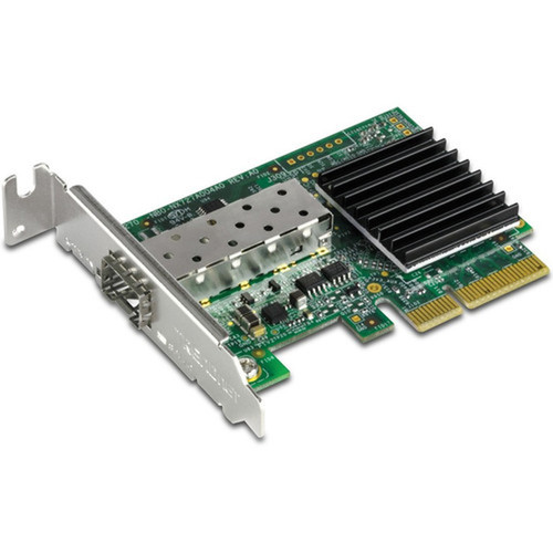 TRENDnet 10 Gigabit PCIe SFP Network Adapter Convert A PCIe Slot Into A 10G SFP Slot Supports 8021Q Standard  Low-Profile With TEG-10GECSFP