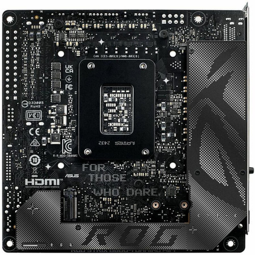 Asus ROG Strix B860-I GAMING WIFI Gaming Desktop Motherboard - Intel B860 Chipset - Socket LGA-1851 - Mini ITX - Core Ultra Processor ROG STRIX B860IGAMINGWIFI
