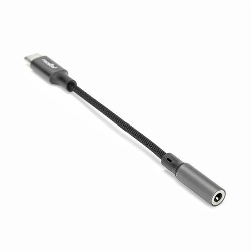 Rocstor Premium USB-C to Hi-Res 35mm Audio Adapter DAC 4414896KHz Sample Rate - 95 24003 mm Mini-phoneUSB-C Data Transfer - Y10A333-B1