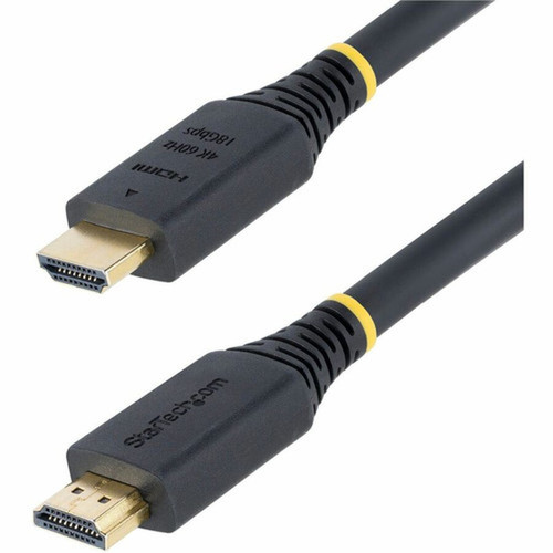 StarTechcom 25ft 76m Premium Certified High Speed HDMI Cable 4K 60Hz1440p 144Hz 18Gbps UHD HDMI 20 Cord TPE Jacket - Premium HDMI2-CABLE-4K60-25F