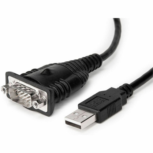 Rocstor 1 Port FTDI USB to Serial RS232 Adapter Cable with COM Retention - 6 ft 183 m SerialUSB Data Transfer Cable for Notebook Y10C876-B1