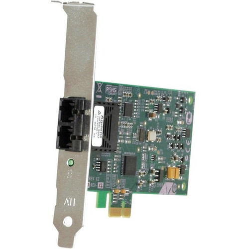 Allied Telesis AT-2711FX Fast Ethernet Fiber Network Interface Card - PCI Express x1 - 1 x ST - 100Base-FX AT-2711FXST-901