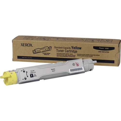 Xerox Original Toner Cartridge - Laser - Yellow - 1 Each 106R01216