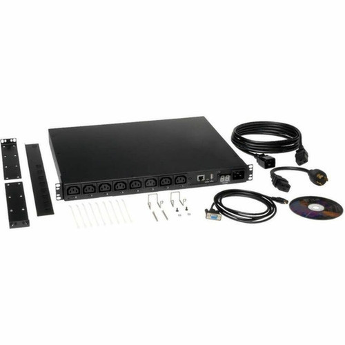 Tripp Lite PDUMH20HVNET PDU Switched 208V - 240V 20A 8 Outlet - 8 x IEC 320 EN 60320 C13 - 1U Rack-mountable PDUMH20HVNET