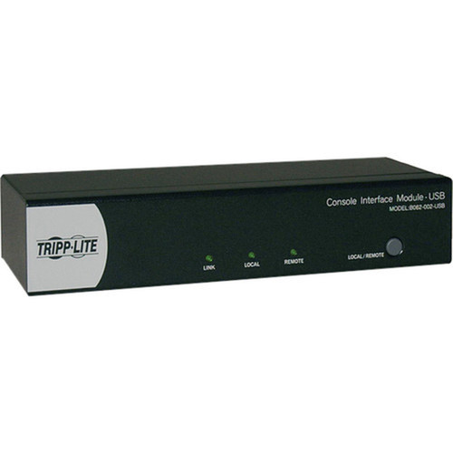 Tripp Lite by Eaton NetDirector B062-002-USB KVM Extender - 1 Computers - 500 ft 152400 mm Range - 1 x Network RJ-45 - 3 x USB - B062-002-USB