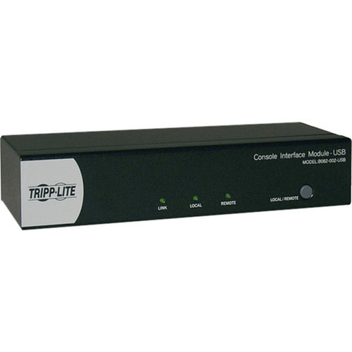Tripp Lite by Eaton NetDirector B062-002-USB KVM Extender - 1 Computers - 500 ft 152400 mm Range - 1 x Network RJ-45 - 3 x USB - B062-002-USB