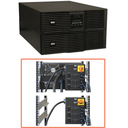 Tripp Lite by Eaton SmartOnline SU10000RT3UG 10kVA TowerRack-mountable UPS - 6U RackTower - 8 Hour Recharge - 430 Minute Stand-by - SU10000RT3UG