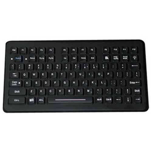 iKey DP-88 Industrial Keyboard - Cable Connectivity - USB Interface - 88 Keys - Industrial Silicon Rubber Keyswitch DP-88-USB