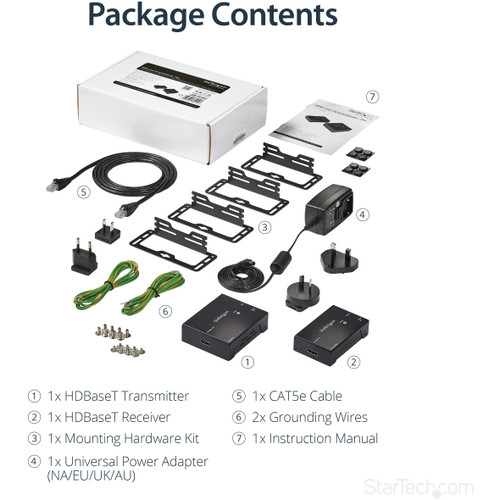 StarTechcom_HDMI_over_CAT5CAT6_Ethernet_Extender_with_HDBaseT_-_4K115ft_1080p230ft_-_HDMI_Video_Transmitter_and_Receiver_Kit_w_-_ST121HDBTE