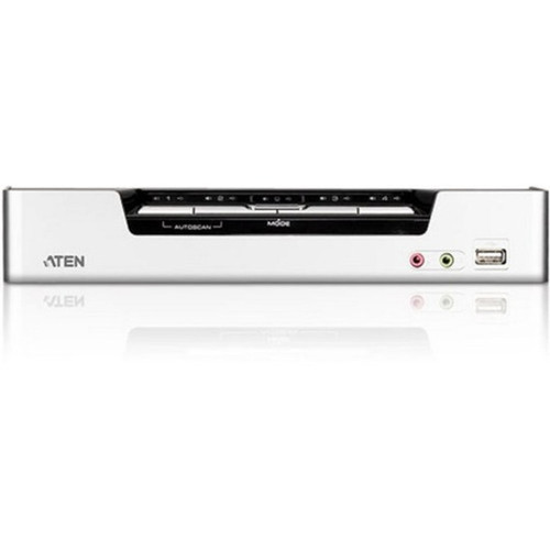Aten CubiQ CS1794 KVM Switch - 4 x 1 - 4 x Type B USB 4 x HDMI Digital AudioVideo 4 x Mini-phone Audio 4 x Mini-phone Microphone CS1794