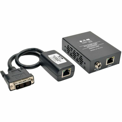 Tripp Lite by Eaton DVI over Cat5 Active Extender Kit - 1 Input Device - 1 Output Device - 200 ft 60960 mm Range - 2 x Network - 1 x B140-101X