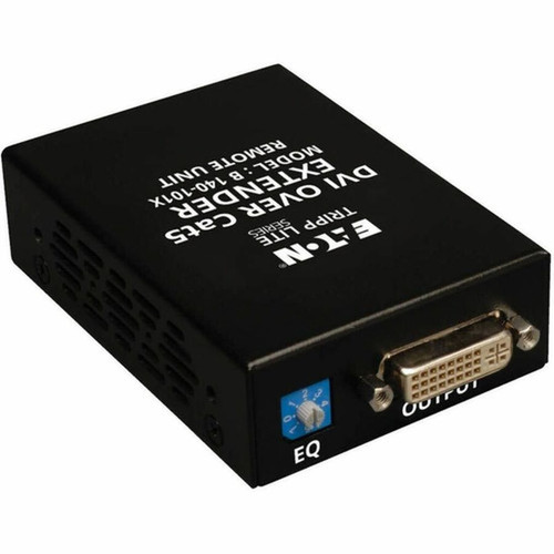 Tripp Lite by Eaton DVI over Cat5 Active Extender Kit - 1 Input Device - 1 Output Device - 200 ft 60960 mm Range - 2 x Network - 1 x B140-101X