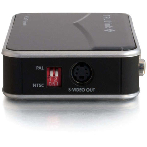 C2G TruLink 29548 Signal Converter - Functions Signal Conversion - VGA - 1024 x 768 - NTSC PAL - S-Video - VGA - USB - External 29548