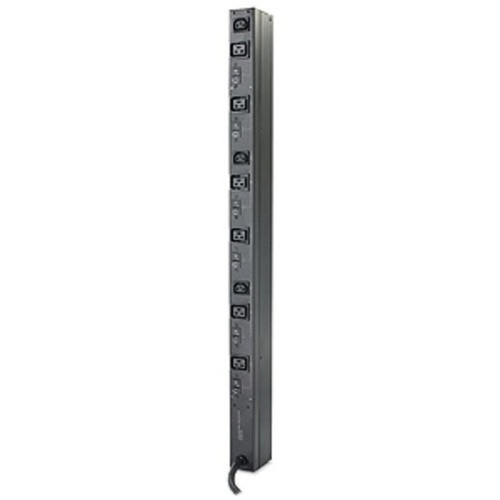 APC by Schneider Electric Basic Rack 9-Outlets 22kW PDU - Basic - Rack-mountable AP7555A