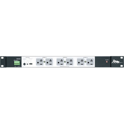 Middle Atlantic Multi-mount Rackmount Power 16 Outlet 20A 3-Step Sequencing - NEMA 5-20P - 16 x NEMA L5-20R - 120 V AC - 1U - - PDS-1620R-NS