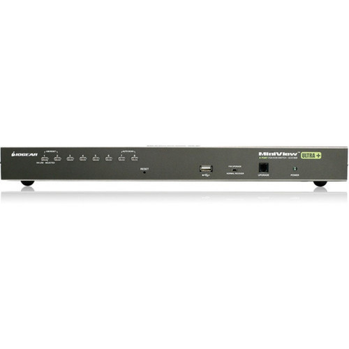 IOGEAR 8-Port USB PS2 Combo VGA KVM Switch with PS2 KVM Cables - 8 Computers - 1 Local Users - 2048 x 1536 - 1 x USB - - 1U GCS1808KITPTAA
