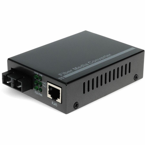 AddOn 1000Base-TX To 1000Base-SX SC MMF 850nm 550m Media Converter - 1 x Network RJ-45 - 1 x SC Ports - 003 mil 0 mm Fiber - - km ADD-GMC-SX-5SC