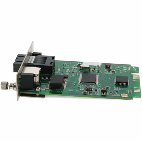 AddOn 1000Base-T XTo 1000Base-LX SC SM 1310nm Media Converter Card - 1 x SC Network 1 x RJ-45 Network - 101001000Base-T - Internal ADD-MCC1GSM20