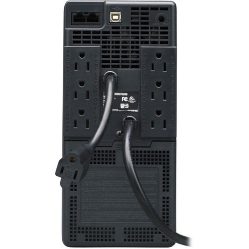 Tripp Lite by Eaton OMNIVS800 800VA UPS - Tower - 4 Hour Recharge - 350 Minute Stand-by - 110 V AC Input - 120 V AC Output - USB - 6 OMNIVS800