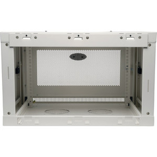 Tripp_Lite_White_SmartRack_6U_Wall-Mount_Rack_Enclosure_Cabinet_-_6U_Rack_Height_x_19_48260_mm_Rack_Width_-_Wall_Mountable_-_White_SRW6UW