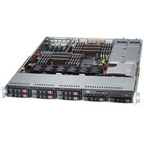 Supermicro SuperServer 1027R-73DARF Server Barebone System - 1U Rack-mountable - Socket R LGA-2011 - 2 x Processor Support - Intel - - SYS-1027R-73DARF
