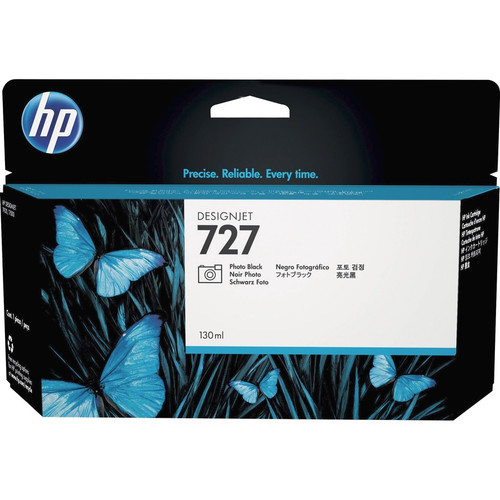 HP 727 (B3P23A) Original Ink Cartridge - Single Pack - Inkjet - Standard Yield - Photo Black - 1 Each (Fleet Network)